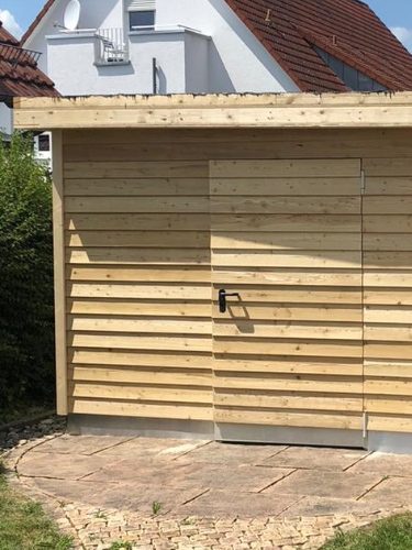 Holzbau Vordächer Carports – | Heckler | Gartenhäuser